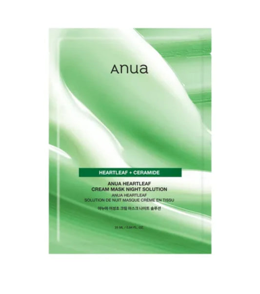 Heartleaf Cream Mask Night Solution Mask