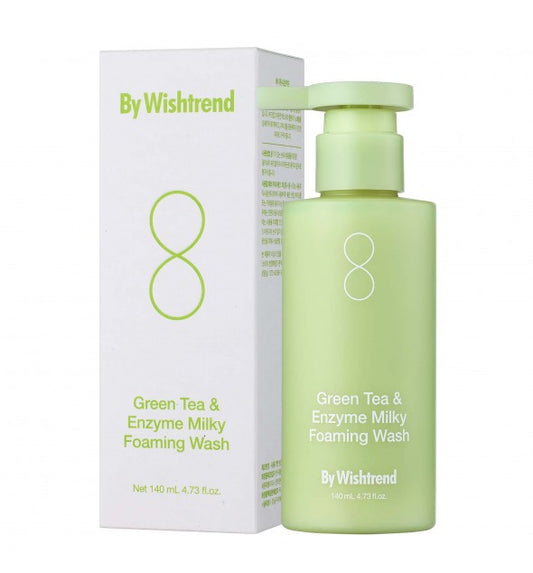 Green Tea & Enzyme Milky Foaming Wash