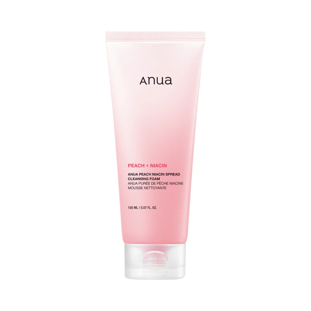 Peach Niacin Spread Cleansing Foam