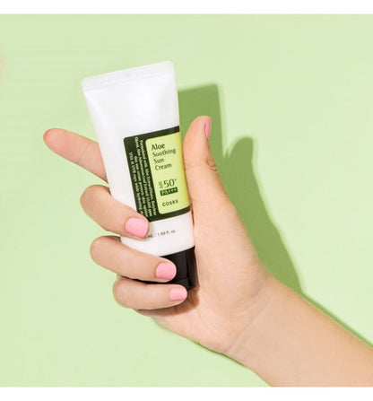 Aloe soothing sun cream Spf50+ Pa+++