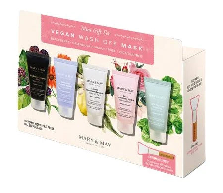 Vegan Wash Off Mask Mini Gift Set