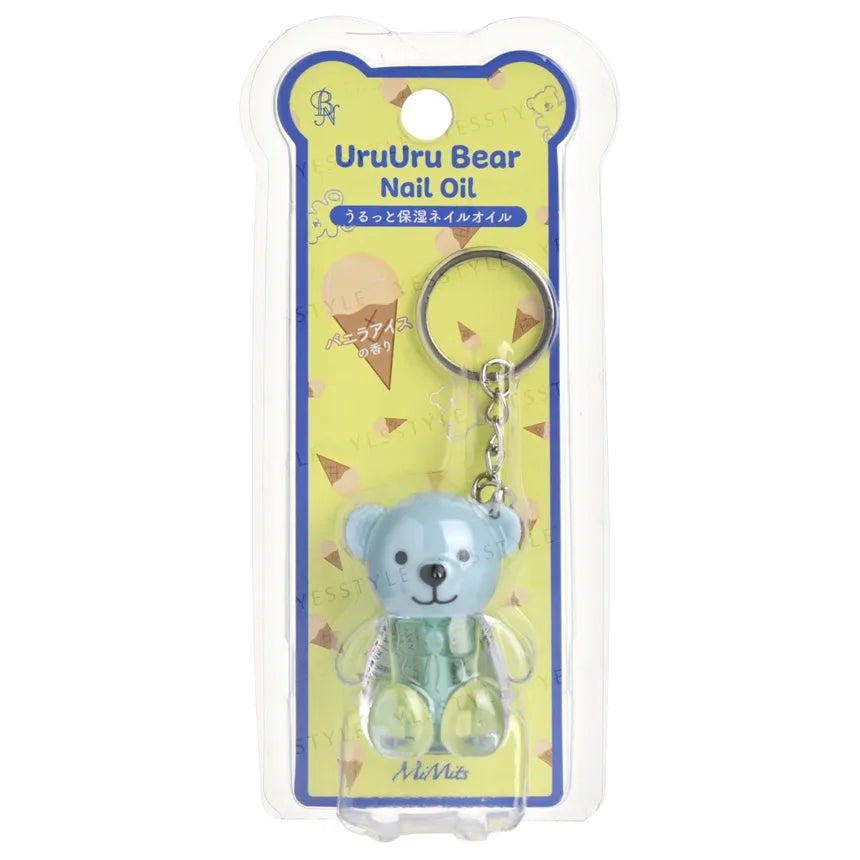 MiMits UruUru Bear Keychain Nail Oil