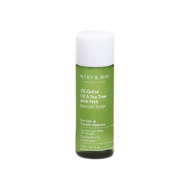 Vegan Cica Teatree AHA PHA Blemish Toner Mini