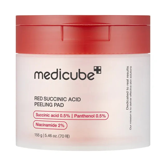 Red Succinic Acid Peeling Pad 70 pads