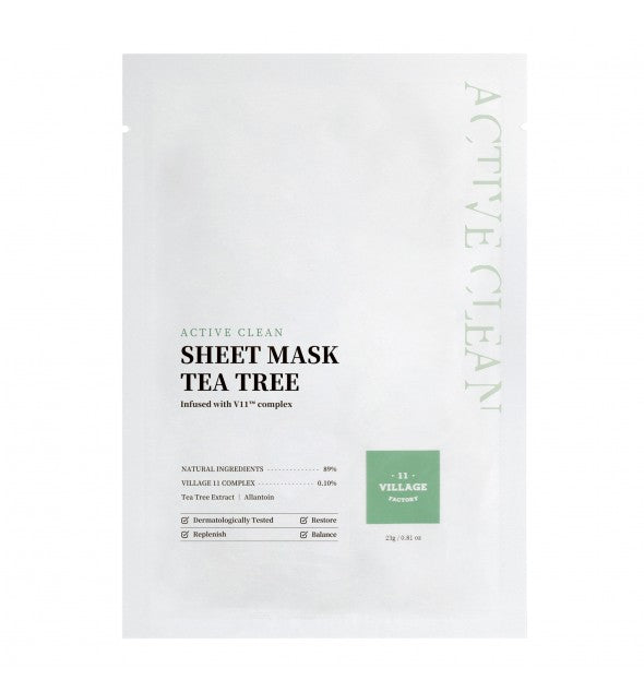 Active Clean Sheet Mask Tea Tree