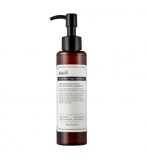 Gentle Black Deep Cleansing Oil